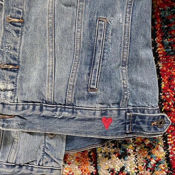 Lucky Brand Classic Light Wash Denim Jacket - Picture 3 of 4